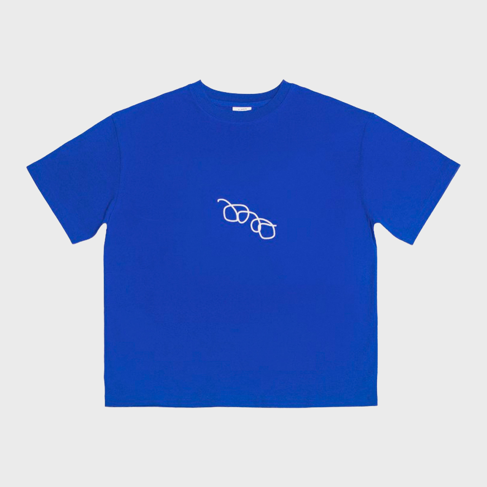 HIMAA t shirt spiral blue (80%)
